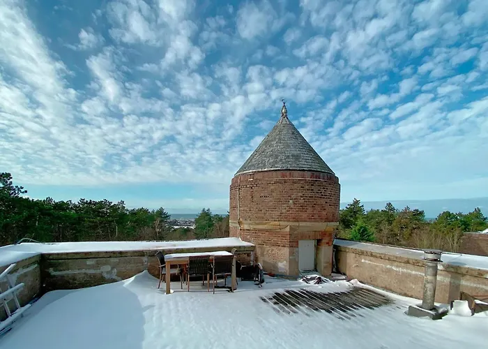 Skyscraper On The Highest Point With Beautiful View